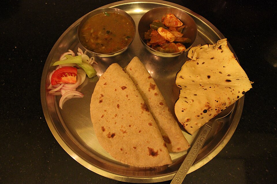 Punjabi thali spread for catering